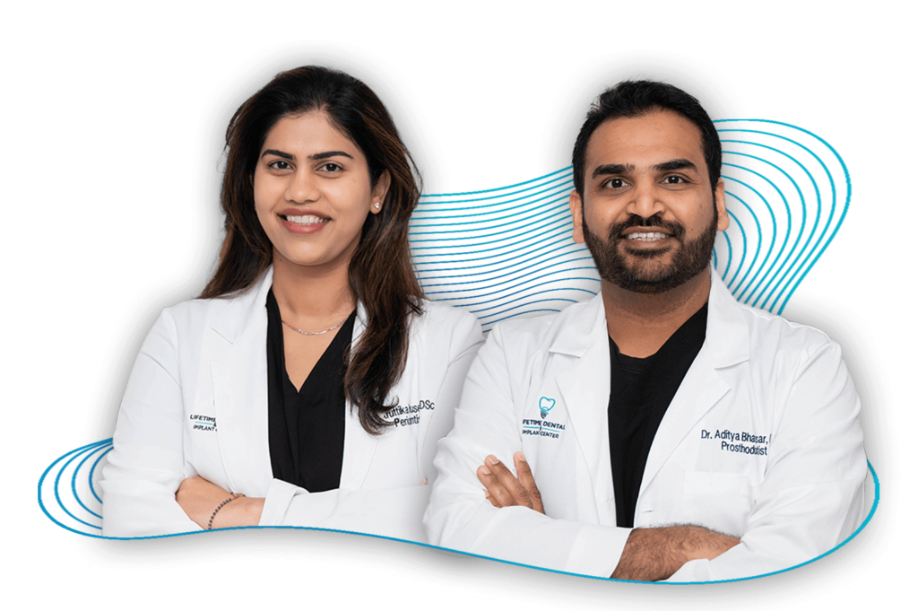 Katy dentist dr aditya bhawsar and dr kruttika bhuse